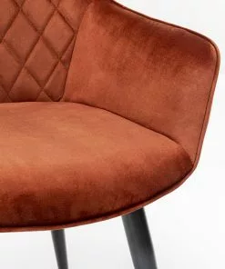 Kare Design Harry Tuoli Käsinojilla, Ruosteen Punainen -Huonekalu kauppa krzeslo z podlokietnikami harry 60x84 cm rdzawy braz 7