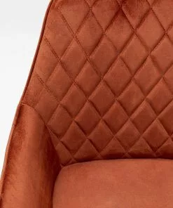 Kare Design Harry Tuoli Käsinojilla, Ruosteen Punainen -Huonekalu kauppa krzeslo z podlokietnikami harry 60x84 cm rdzawy braz 8