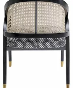 Kare Design Horizon Tuoli Käsinojilla -Huonekalu kauppa krzeslo z podlokietnikami horizon 58x82 cm czarne 5