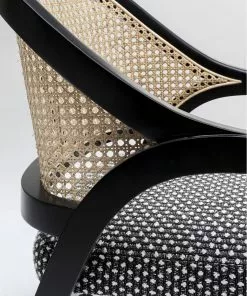 Kare Design Horizon Tuoli Käsinojilla -Huonekalu kauppa krzeslo z podlokietnikami horizon 58x82 cm czarne 6