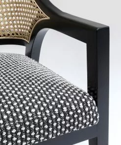 Kare Design Horizon Tuoli Käsinojilla -Huonekalu kauppa krzeslo z podlokietnikami horizon 58x82 cm czarne 7