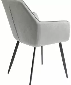 Kare Design Kayla Tuoli Käsinojilla, Harmaa -Huonekalu kauppa krzeslo z podlokietnikami kayla 59x89 cm szare 4