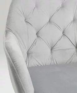 Kare Design Kira Tuoli Käsinojilla, Harmaa -Huonekalu kauppa krzeslo z podlokietnikami kira 58x82 cm szare 6