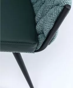 Kare Design Knot Tuoli Käsinojilla, Sinivihreä -Huonekalu kauppa krzeslo z podlokietnikami knot 68x79 cm niebieskozielone 10