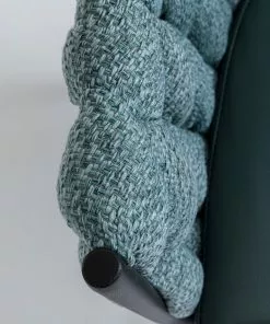 Kare Design Knot Tuoli Käsinojilla, Sinivihreä -Huonekalu kauppa krzeslo z podlokietnikami knot 68x79 cm niebieskozielone 13