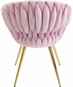 Kare Design Knot Tuoli Käsinojilla, Mauve -Huonekalu kauppa krzeslo z podlokietnikami knot 81x62 cm jasnorozowe 5