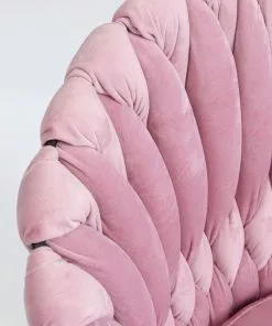 Kare Design Knot Tuoli Käsinojilla, Mauve -Huonekalu kauppa krzeslo z podlokietnikami knot 81x62 cm jasnorozowe 9