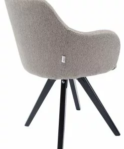 Kare Design Lady Loco Kääntyvä Nojatuoli Taupe -Huonekalu kauppa krzeslo z podlokietnikami lady loco 62x83 cm taupe 5