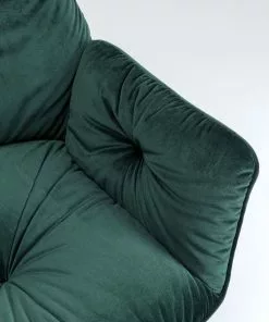 Kare Design Mila Tuoli Käsinojilla Vihreä -Huonekalu kauppa krzeslo z podlokietnikami mila 60x89 cm zielone 11