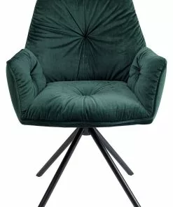 Kare Design Mila Tuoli Käsinojilla Vihreä -Huonekalu kauppa krzeslo z podlokietnikami mila 60x89 cm zielone 2