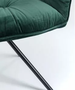 Kare Design Mila Tuoli Käsinojilla Vihreä -Huonekalu kauppa krzeslo z podlokietnikami mila 60x89 cm zielone 7