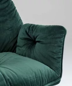 Kare Design Mila Tuoli Käsinojilla Vihreä -Huonekalu kauppa krzeslo z podlokietnikami mila 60x89 cm zielone 9