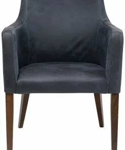 Kare Design Mode Nojatuoli - Nahkaa, Antrasiitti