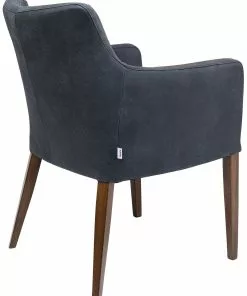 Kare Design Mode Nojatuoli - Nahkaa, Antrasiitti -Huonekalu kauppa krzeslo z podlokietnikami mode 58x87 cm antracytowe skora naturalna 4