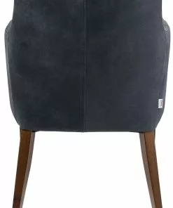 Kare Design Mode Nojatuoli - Nahkaa, Antrasiitti -Huonekalu kauppa krzeslo z podlokietnikami mode 58x87 cm antracytowe skora naturalna 5