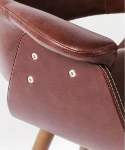 Kare Design Nougat Tuoli Käsinojilla -Huonekalu kauppa krzeslo z podlokietnikami monaco 58x72 cm brazowe 7