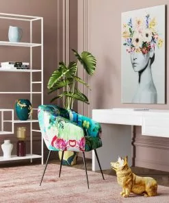 Kare Design Paradise Tuoli Käsinojilla -Huonekalu kauppa krzeslo z podlokietnikami paradise 64x81 cm kolorowe 10