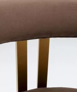 Kare Design Slitz Tuoli Käsinojilla Ruskea/messinki -Huonekalu kauppa krzeslo z podlokietnikami paris 58x71 cm brazowe 6