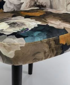 Kare Design Peony Flower Tuoli Käsinojilla, Keltainen -Huonekalu kauppa krzeslo z podlokietnikami peony yellow 56x77 cm 8