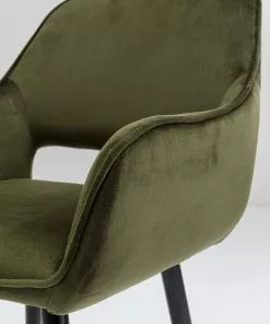 Kare Design San Francisco Tuoli Käsinojilla, Tummanvihreä -Huonekalu kauppa krzeslo z podlokietnikami san francisco 59x82 cm ciemnozielone 13