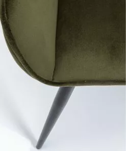 Kare Design San Francisco Tuoli Käsinojilla, Tummanvihreä -Huonekalu kauppa krzeslo z podlokietnikami san francisco 59x82 cm ciemnozielone 9