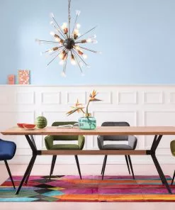 Kare Design San Francisco Tuoli Käsinojilla, Sininen -Huonekalu kauppa krzeslo z podlokietnikami san francisco 59x82 cm niebieskie 11