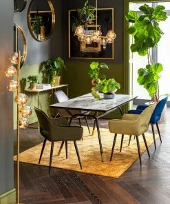 Kare Design San Francisco Tuoli Käsinojilla, Harmaa -Huonekalu kauppa krzeslo z podlokietnikami san francisco 59x82 cm szare 11