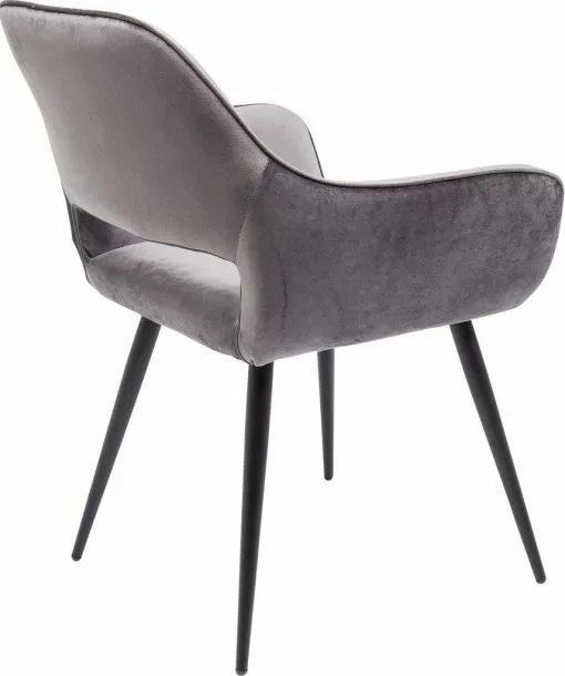 Kare Design San Francisco Tuoli Käsinojilla, Harmaa -Huonekalu kauppa krzeslo z podlokietnikami san francisco 59x82 cm szare 4