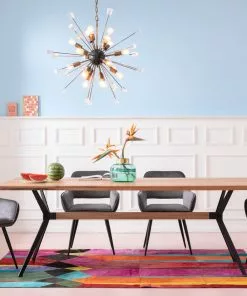 Kare Design San Francisco Tuoli Käsinojilla, Harmaa -Huonekalu kauppa krzeslo z podlokietnikami san francisco 59x82 cm szare 9