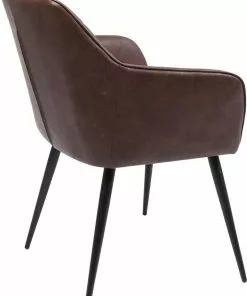 Kare Design San Remo Tuoli Käsinojilla -Huonekalu kauppa krzeslo z podlokietnikami san remo 59x79 cm brazowe ekoskora 4