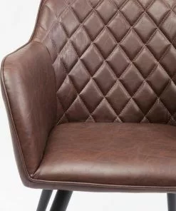 Kare Design San Remo Tuoli Käsinojilla -Huonekalu kauppa krzeslo z podlokietnikami san remo 59x79 cm brazowe ekoskora 6