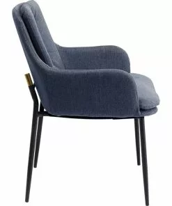 Kare Design Thea Tuoli Käsinojilla, Tummanharmaa -Huonekalu kauppa krzeslo z podlokietnikami thea 57x83 cm szare 8