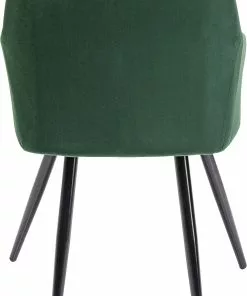 Kare Design Bretagne Tuoli Käsinojilla, Vihreä -Huonekalu kauppa krzeslo z podlokietnikami zielone nogi czarne 61x88 cm 5