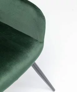 Kare Design Bretagne Tuoli Käsinojilla, Vihreä -Huonekalu kauppa krzeslo z podlokietnikami zielone nogi czarne 61x88 cm 7