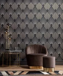 Kare Design Al Capone Tre Pöytävalaisin -Huonekalu kauppa lampa stolowa al capone tre 18x83 cm zlota klosze przydymione 13