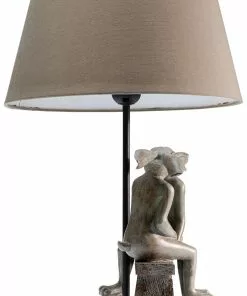 Kare Design Animal Bunny Love Puput Pöytävalaisin 53cm -Huonekalu kauppa lampa stolowa animal bunny love o31x53 cm 11