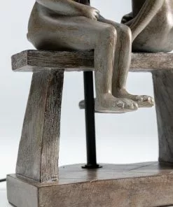 Kare Design Animal Bunny Love Puput Pöytävalaisin 53cm -Huonekalu kauppa lampa stolowa animal bunny love o31x53 cm 7