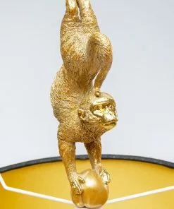 Kare Design Animal Pole Dance Pöytävalaisin 68cm 14 Kare Design Animal Pole Dance Pöytävalaisin 68cm -Huonekalu kauppa lampa stolowa animal pole dance 30x68 cm zlota abazur czarny 6