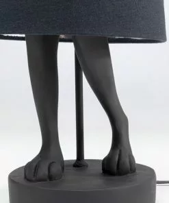 Kare Design Animal Rabbit Pupu Pöytävalaisin, Pupulamppu, Matta Musta 68cm -Huonekalu kauppa lampa stolowa animal rabbit 23x68 cm czarna 8