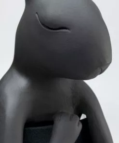 Kare Design Animal Rabbit Pupu Pöytävalaisin, Pupulamppu, Matta Musta 68cm -Huonekalu kauppa lampa stolowa animal rabbit 23x68 cm czarna 9