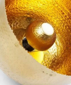 Kare Design Apollon Gold Lattiavalaisin, Kulta Ø35cm -Huonekalu kauppa lampa stolowa apollon 36x26 cm zlota 3