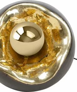 Kare Design Apple Bottom Lattiavalaisin Ø36cm -Huonekalu kauppa lampa stolowa apple bottom o36 cm czarno zlota 3