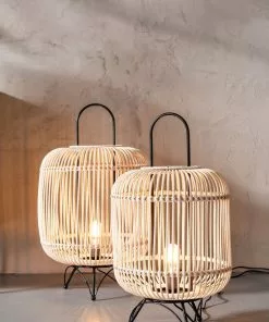 Kare Design Bamboo Pöytävalaisin 62cm -Huonekalu kauppa lampa stolowa bamboo o34x62 cm 11