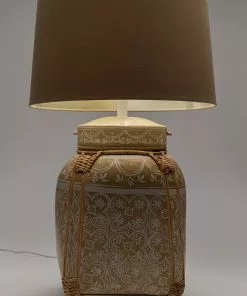 Kare Design Basket Cream Pöytävalaisin 73cm 13 Kare Design Basket Cream Pöytävalaisin 73cm -Huonekalu kauppa lampa stolowa basket o28x73 cm bezowa 4