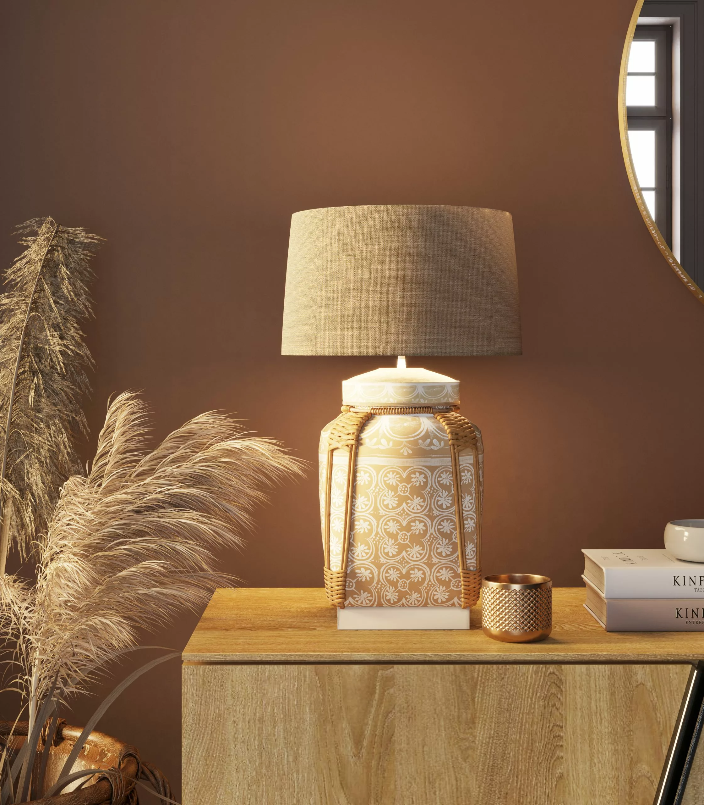 Kare Design Basket Cream Pöytävalaisin 73cm 10 Kare Design Basket Cream Pöytävalaisin 73cm - Image 8