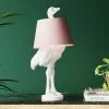 Kare Design Animal Ostrich Striutsi Pöytävalaisin, Valkoinen 66cm -Huonekalu kauppa lampa stolowa biala o30x67 cm 11
