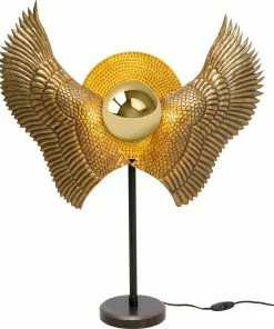 Kare Design Bird Wings Pöytävalaisin 76cm 15 Kare Design Bird Wings Pöytävalaisin 76cm -Huonekalu kauppa lampa stolowa bird wings 61x76 cm czarno zlota 3