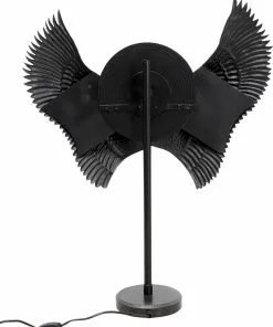 Kare Design Bird Wings Pöytävalaisin 76cm 18 Kare Design Bird Wings Pöytävalaisin 76cm -Huonekalu kauppa lampa stolowa bird wings 61x76 cm czarno zlota 6