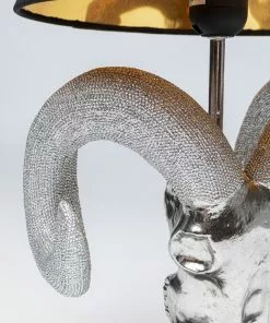 Kare Design Antler Davos Pöytävalaisin 44cm 18 Kare Design Antler Davos Pöytävalaisin 44cm -Huonekalu kauppa lampa stolowa czaszka srebrna klosz czarny o26x44 cm 6