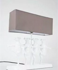 Kare Design Dancing Cows, Lehmät Pöytävalaisin -Huonekalu kauppa lampa stolowa dancing cows 41x44 cm brazowo biala 2